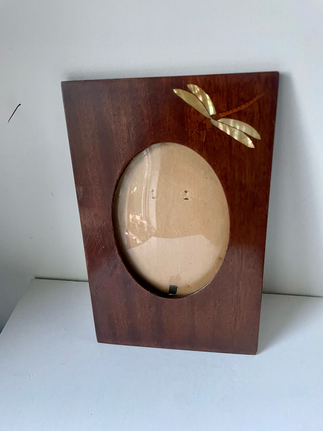 Art nouveau wood frame