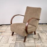 H 410 Armchair designed by Jindrich Halabala, 1940s, Czechoslovakia