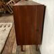 Vintage enfilade - walnut - 50/60 - Scandinavian style - spindle feet