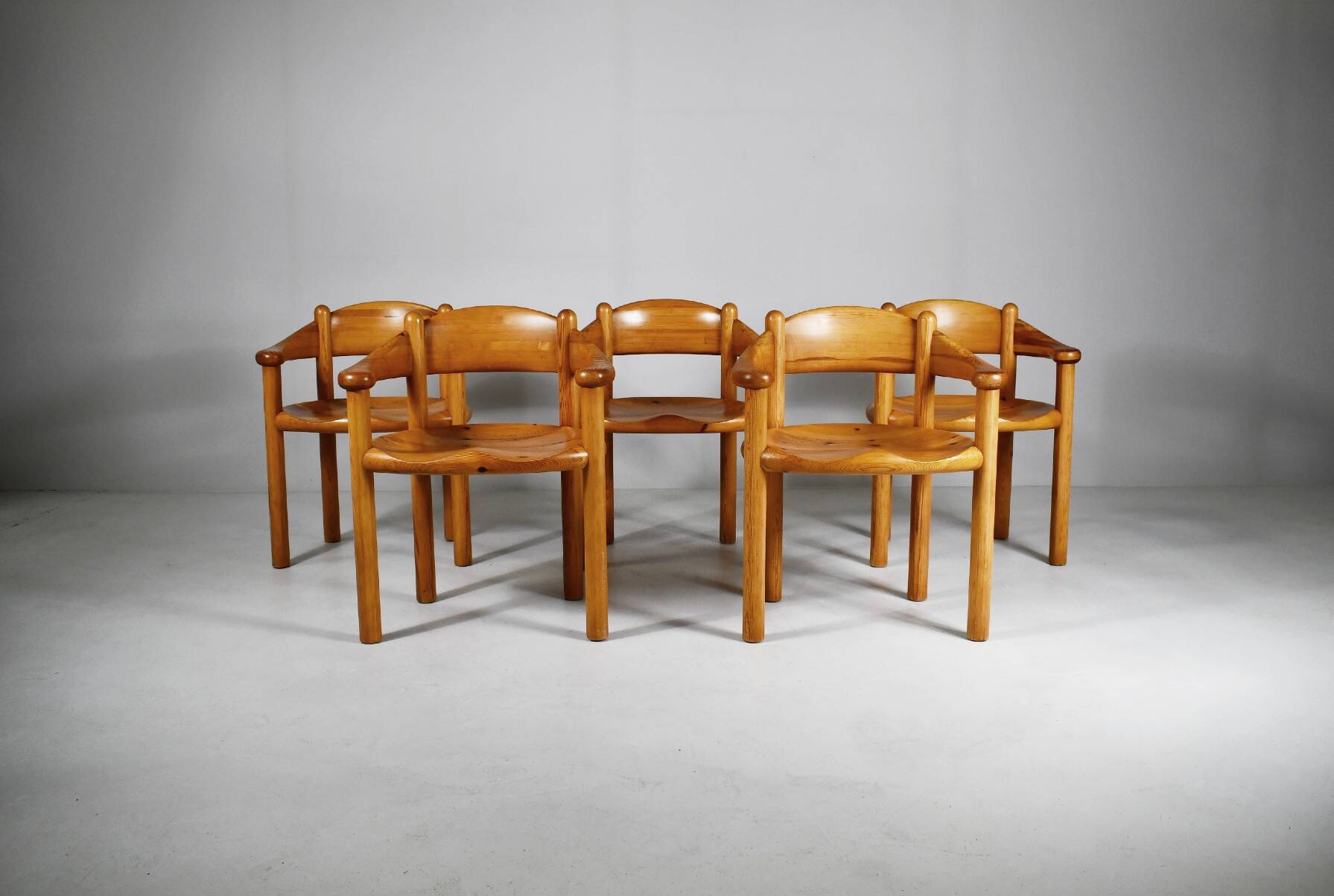 Rainer Daumiller dining chairs for Hirtshals Sawmill, set of 5
