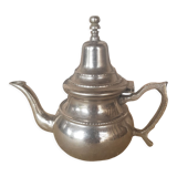 Oriental teapot silver metal