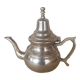 Oriental teapot silver metal