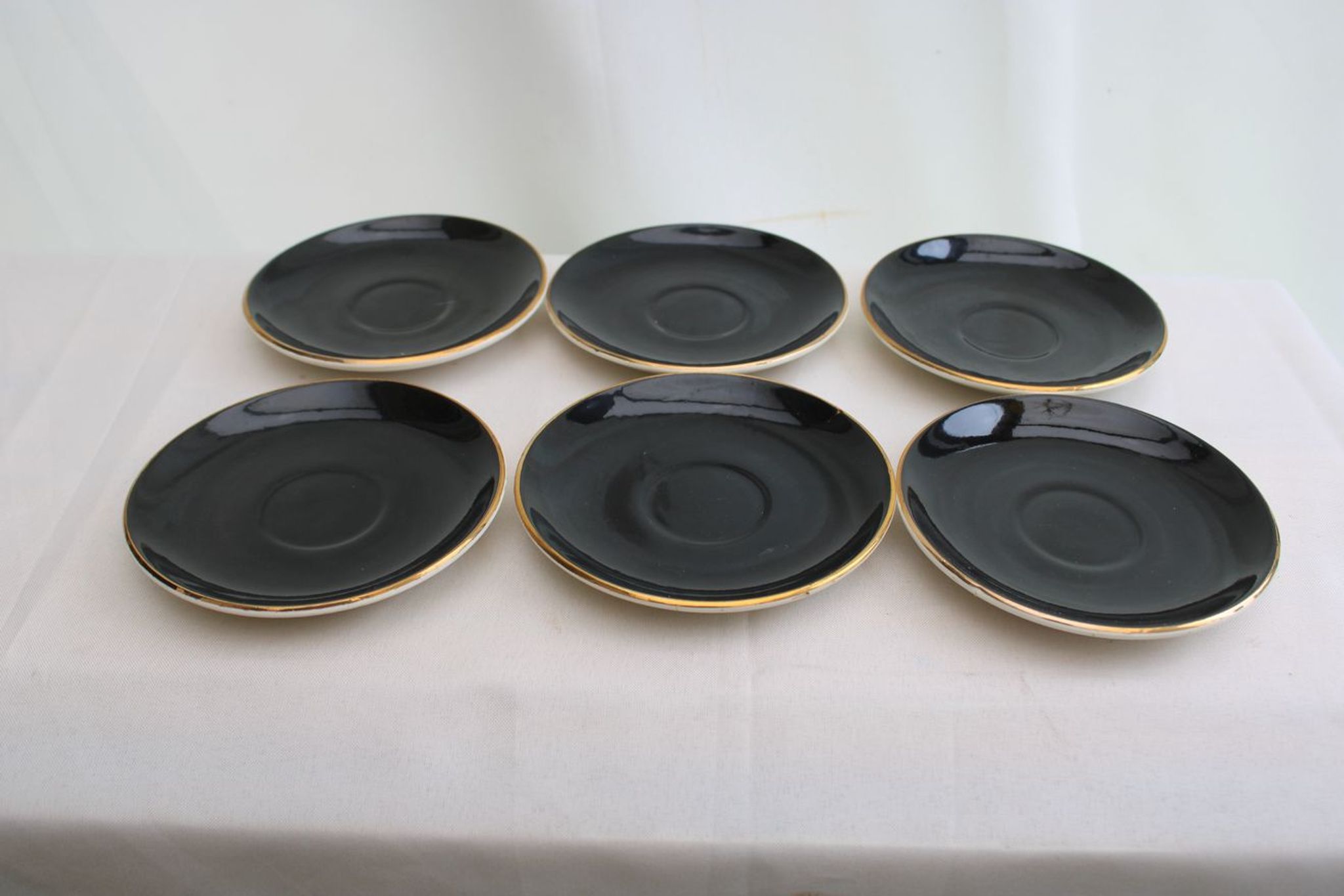 Lot of 6 old coffee cups