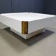Vintage coffee table attributed to Willy Rizzo, 1970s