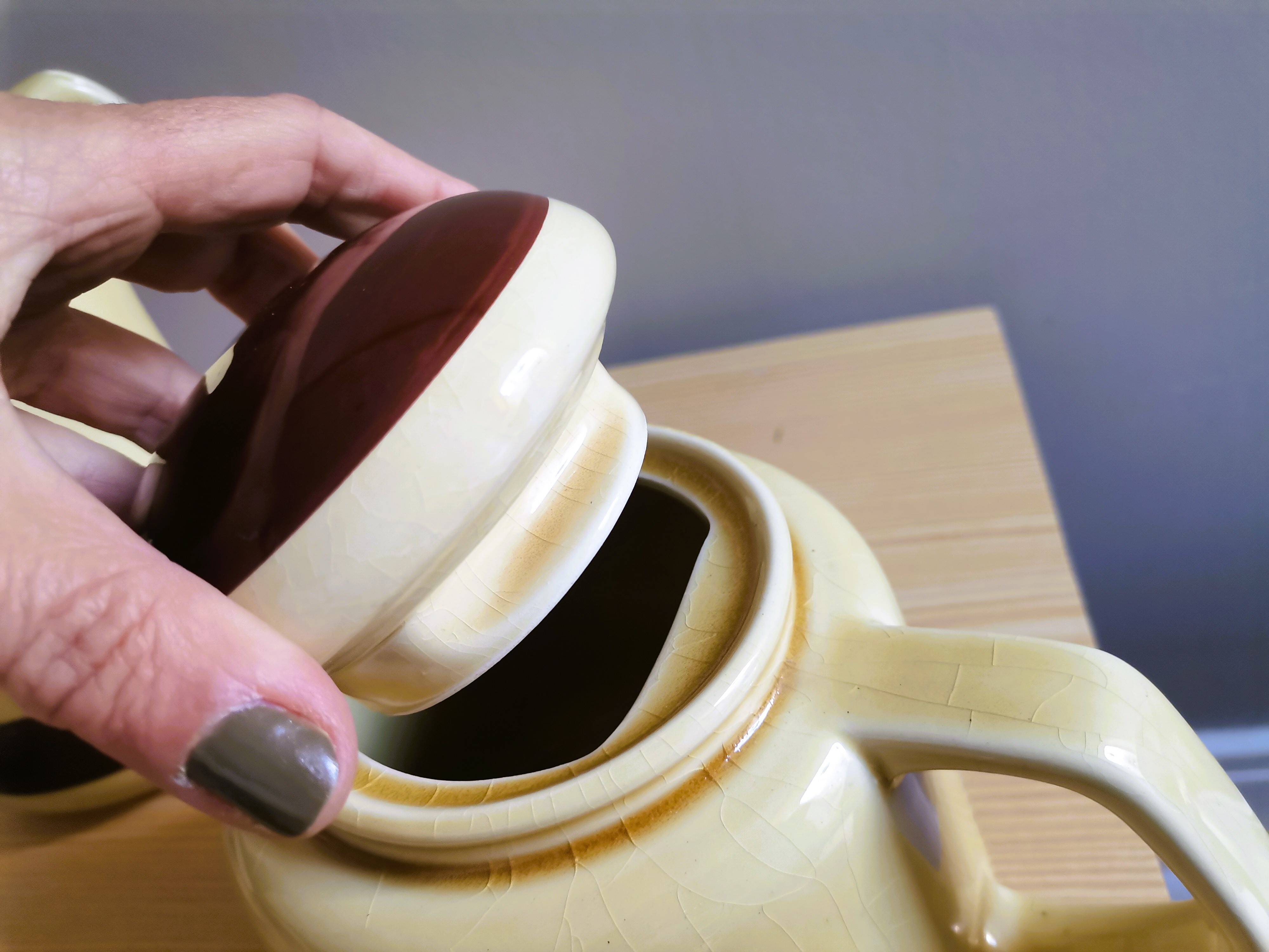 Portuguese ceramic teapot and coffee pot by Sado International, 1960s, Set of 2