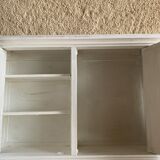 Old storage unit with mirror