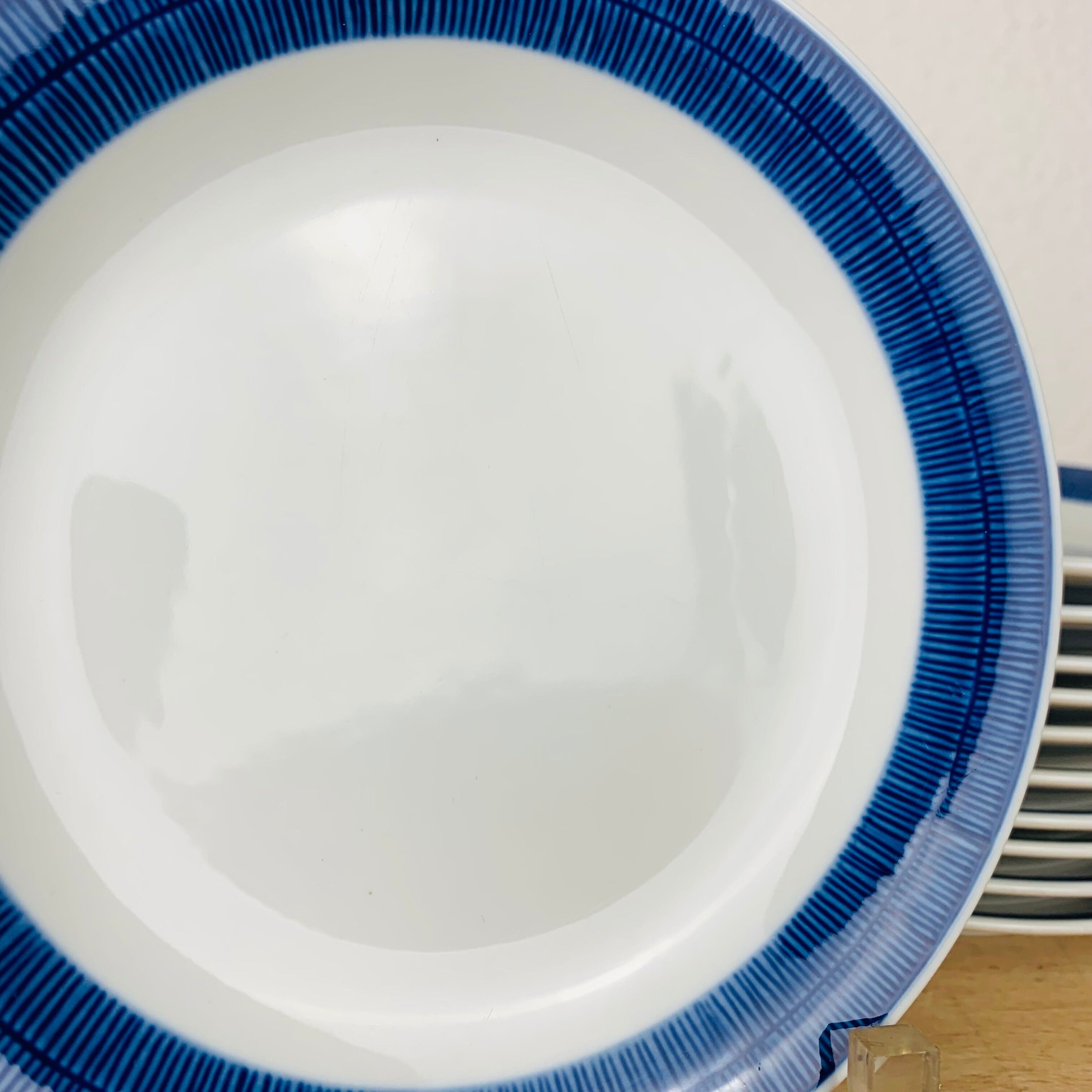 11 assiettes dessert entrée céramique Koka par Rörstrand Suède, scandinave