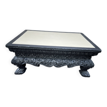 Table basse chinoise peinte
