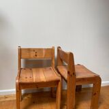 Pine Chair by Ate van Apeldoorn, 1972