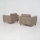 Rare paire de fauteuils GE300 de Hans J. Wegner