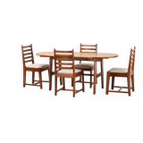 Rare Dining Set by Bas van Pelt for My Home Netherlands 1940s