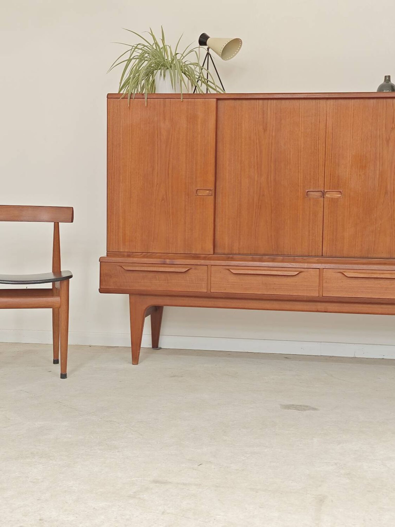 High enfilade by Johannes Andersen by Bordum & Nielsen, Samcom teak