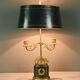 Gilded Bronze Bouillotte Lamp, Empire style, Napoléon III period – Mid