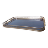MB Italy openwork metal rim tray