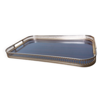 MB Italy openwork metal rim tray