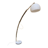 Vintage Reggiani telescopic floor lamp in chromed metal, 1970