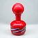 Bottle Lacryma Christi red Beccaro Italy 1970s Pop Art Space Age