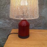 Belka Danish ceramic lamp with rope shade