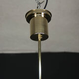 Lustre rondocubistic en laiton