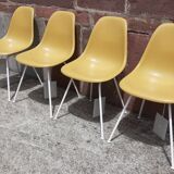 Eames Chairs -Fiberglass DSX- for Vitra (Set of 4)