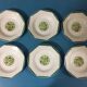Set de 6 assiettes creuses Digoin Sarreguemines “Oxford”