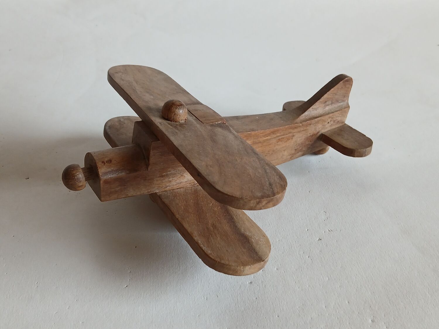 Wooden airplane