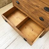 Commode d’atelier en chêne