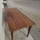 Rustic farmhouse table in solid cherry wood 19th century - 1m91.5
