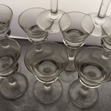 11 bistro liqueur glasses 1920s-30s