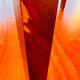Table console demi-lune