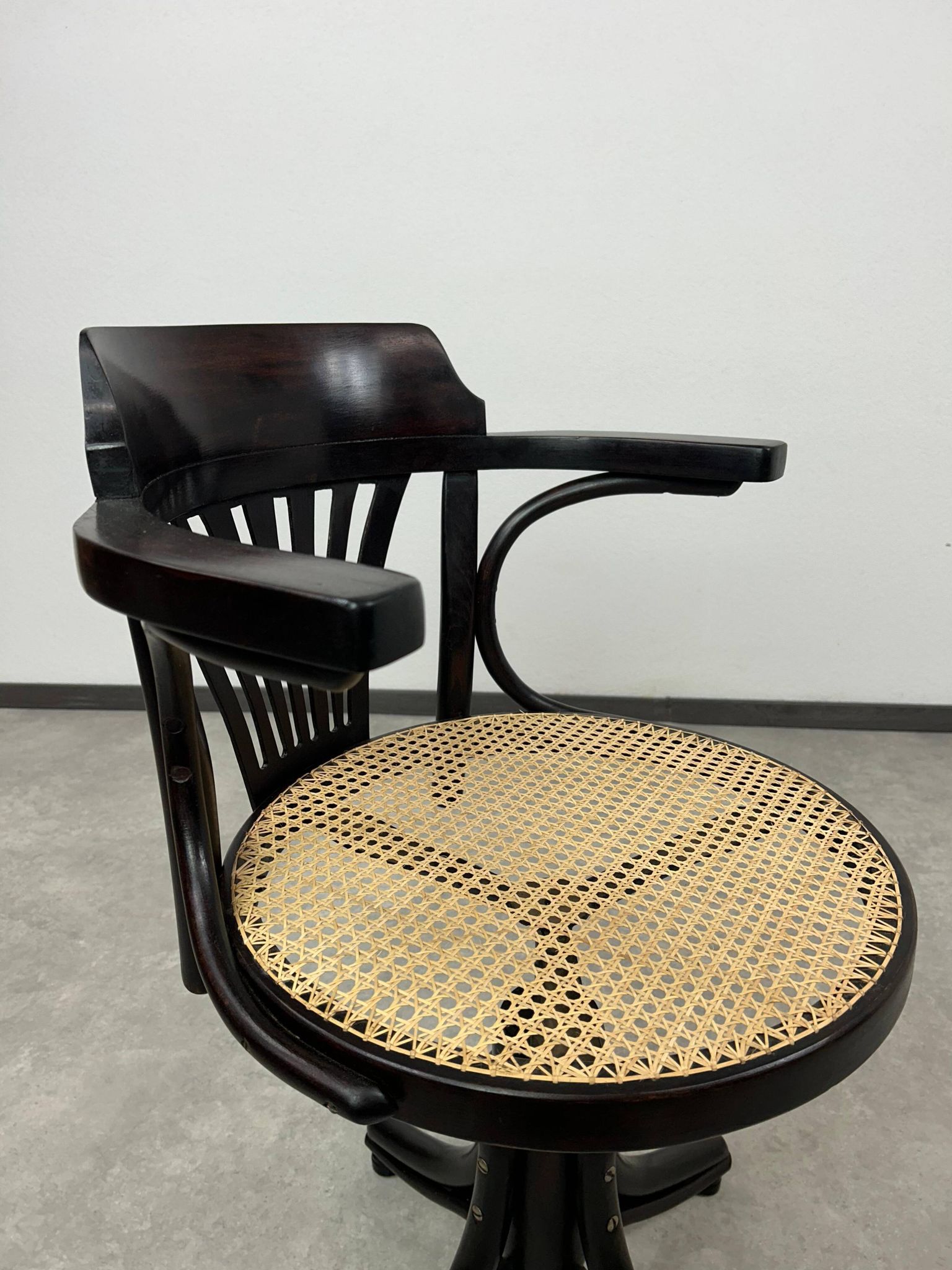 Chaise de bureau pivotante Jugendstil par Thonet