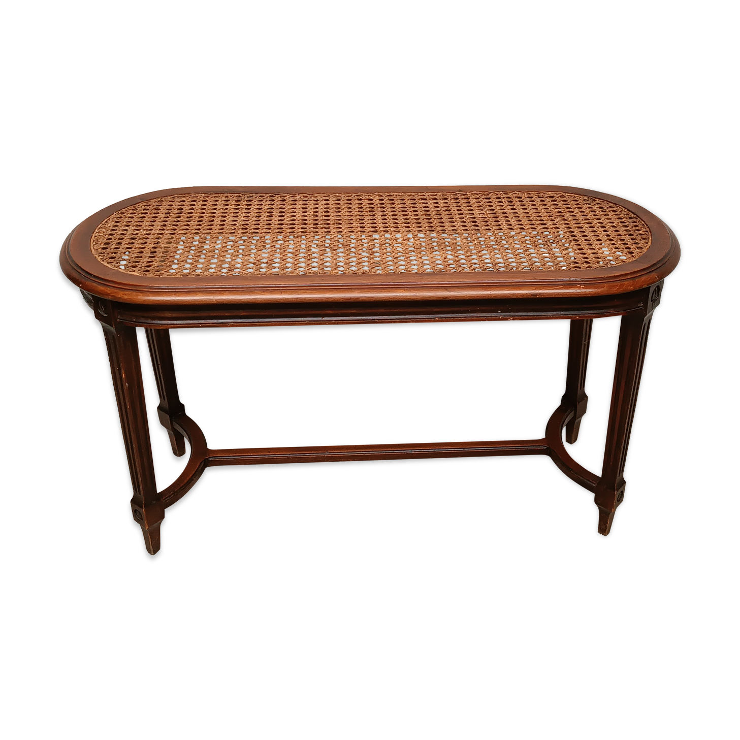 Antique piano bench