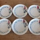 6 vintage coffee cups Sarreguemines and Digoin