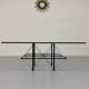Vintage Italian architectural design coffee table from the 1970s