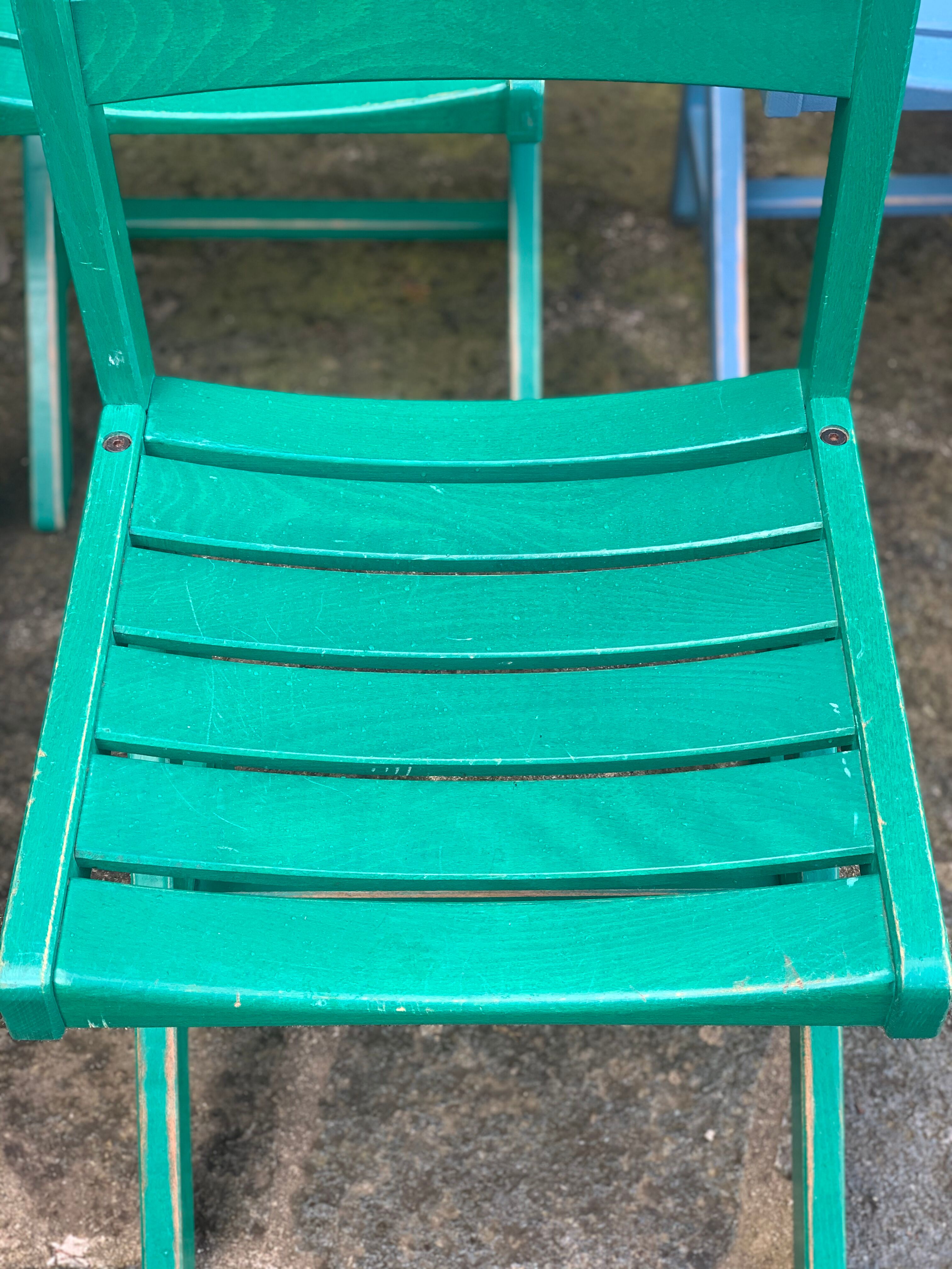 Set of 6 baumann community chairs