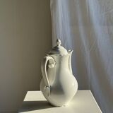White Bavarian porcelain teapot H27