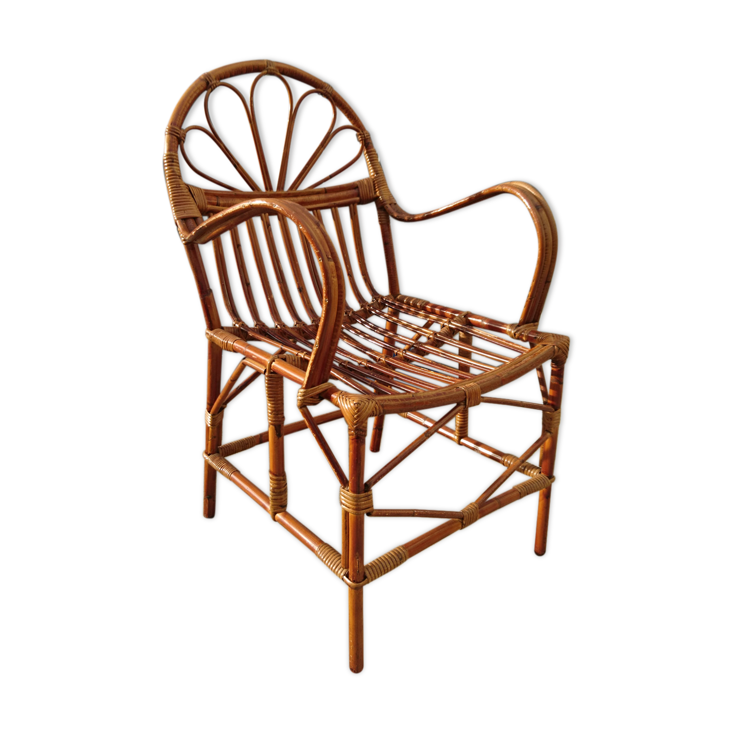 Vintage rattan chair