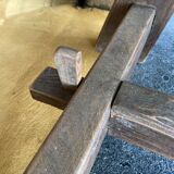 Solid wood dining table
