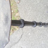 Wrought iron candle spikes