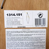 Vintage oval mirrors Deknudt - Belgium