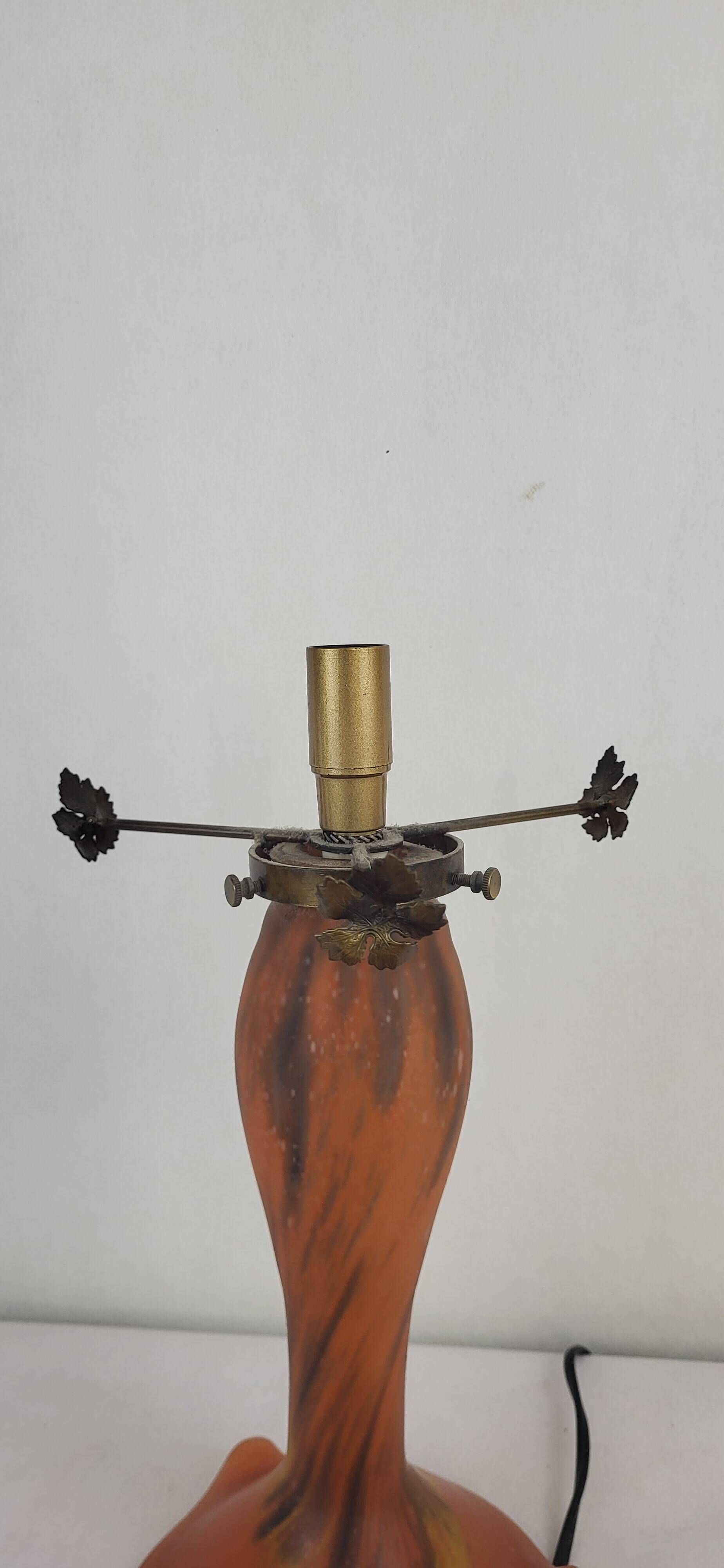 Glass paste lamp