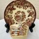 Tonquin Staffordshire cup and saucer