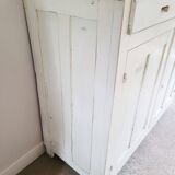 Antique Parisian sideboard in patinated wood