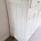 Antique Parisian sideboard in patinated wood