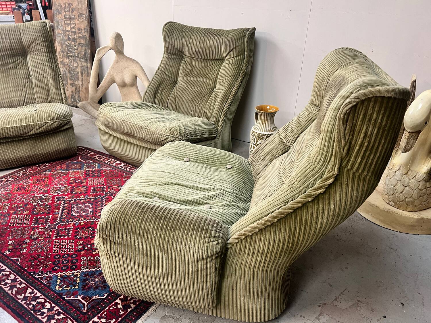 Set of 3 Airborne sofa chairs