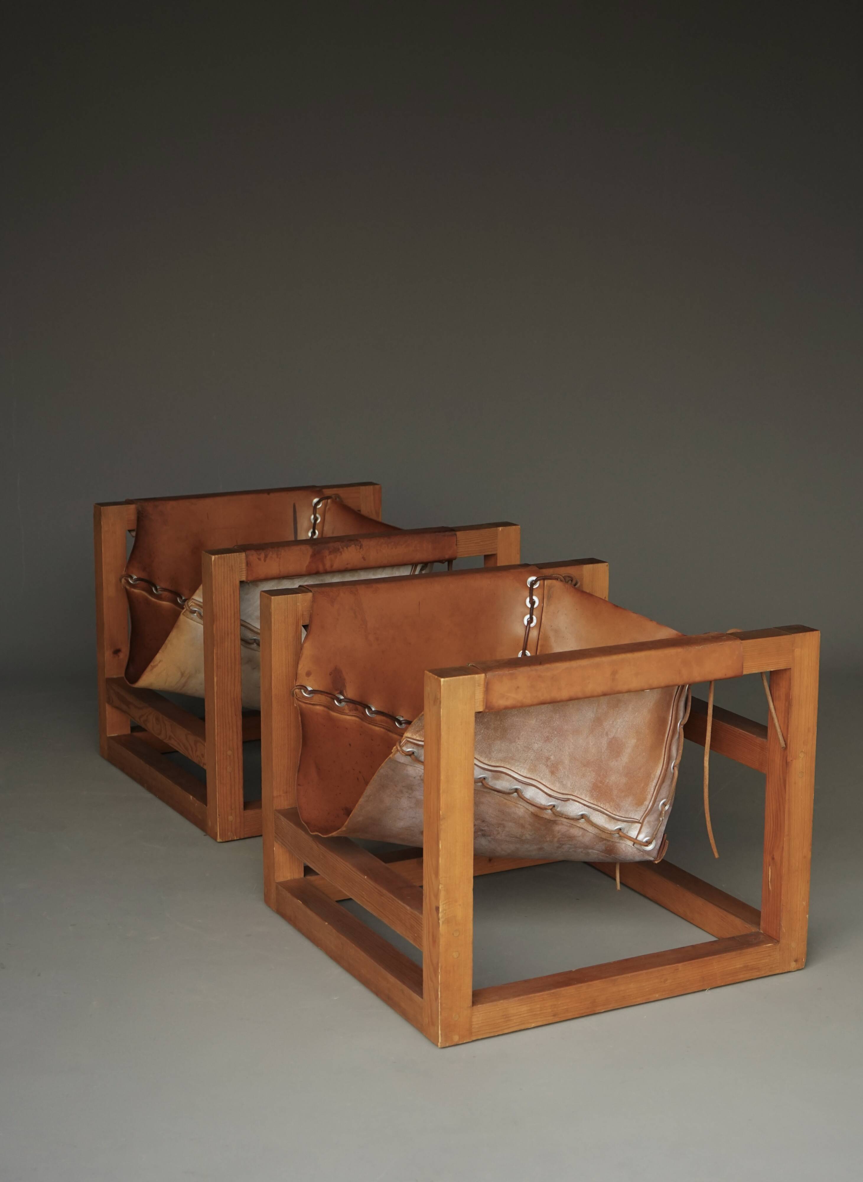 Pair of Heinz Witthoeft Tail 4 Lounge Chairs, Germany 1959
