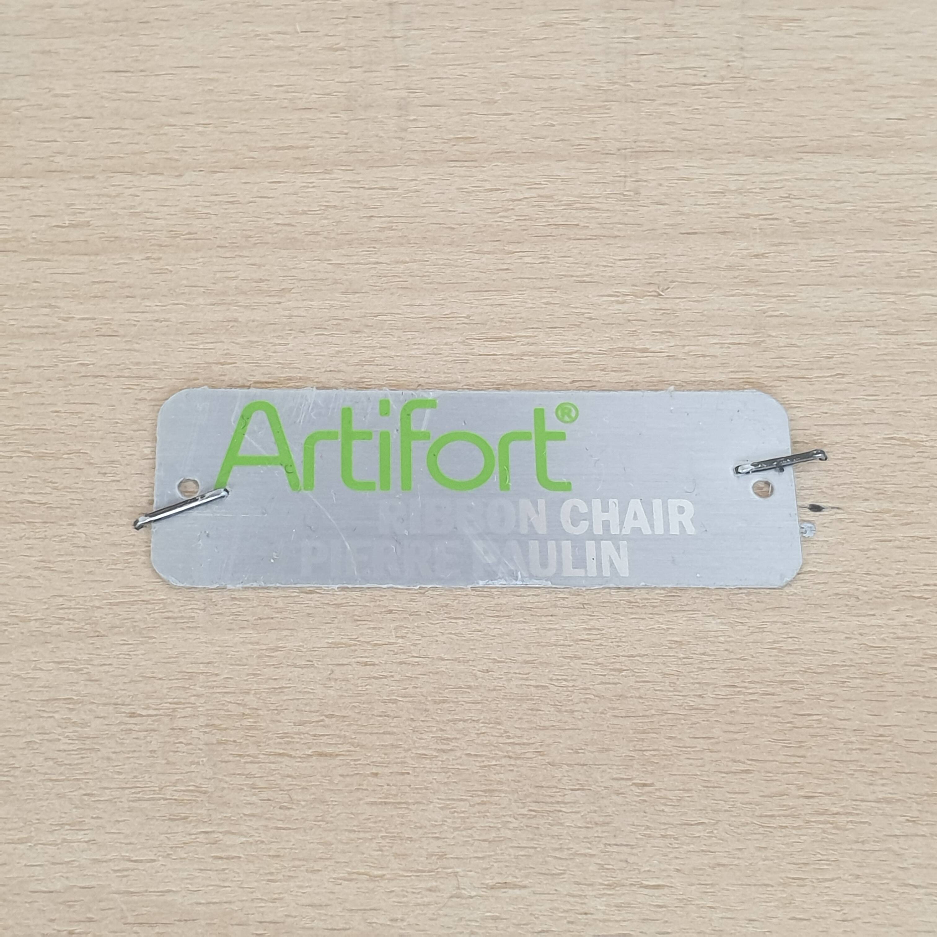 Ribbon Chair With Ottoman by Pierre Paulin for Artifort, 1990's