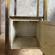 Antique medical bedside table