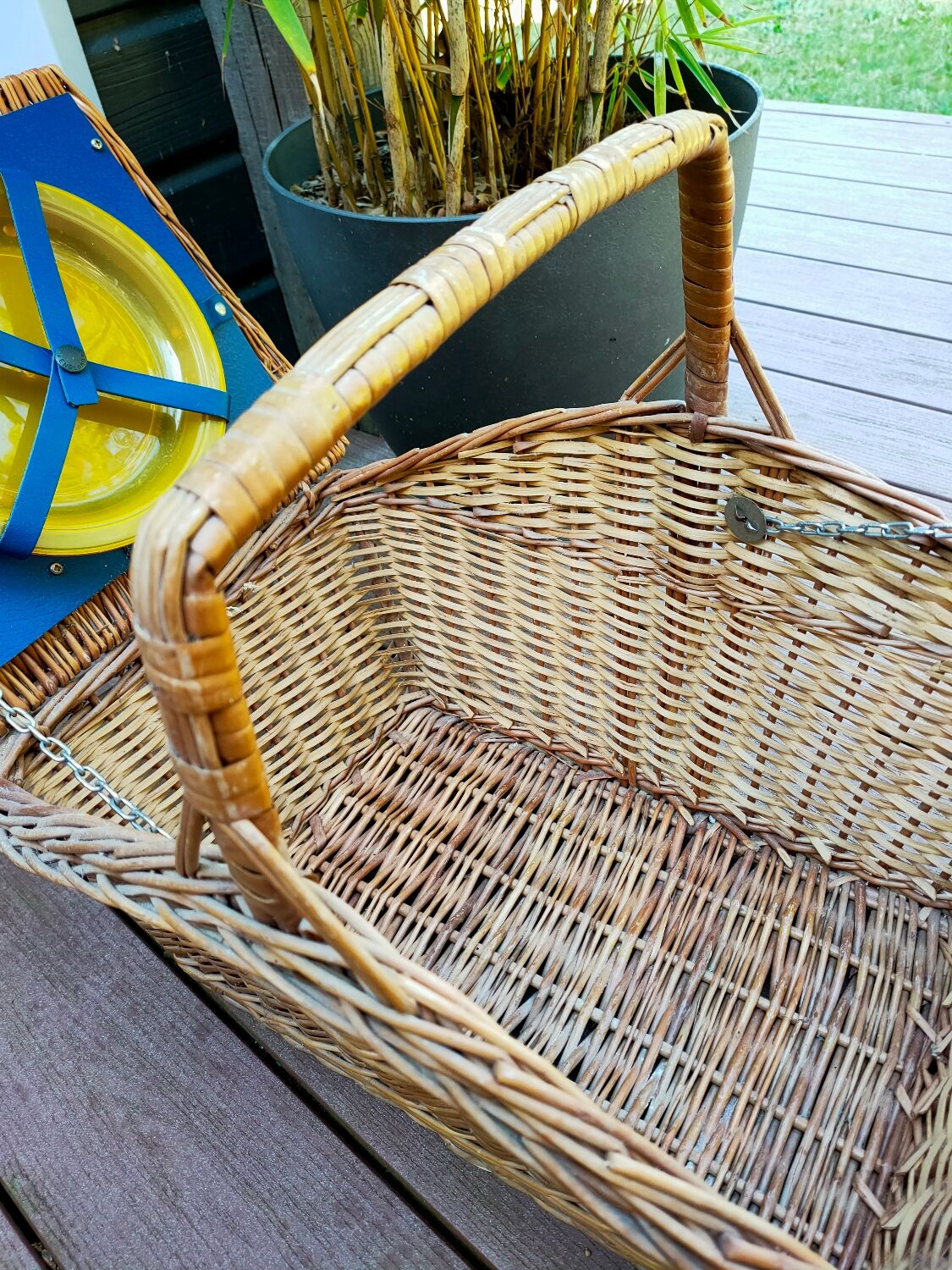 Panier pique nique vintage