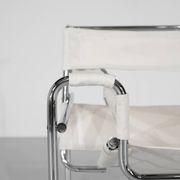 "B3 Wassily" armchair in fabric by Marcel Breuer for Bononia, Italy
